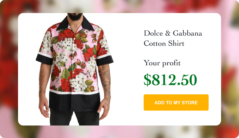 Dolce & Gabbana Cotton Shirt