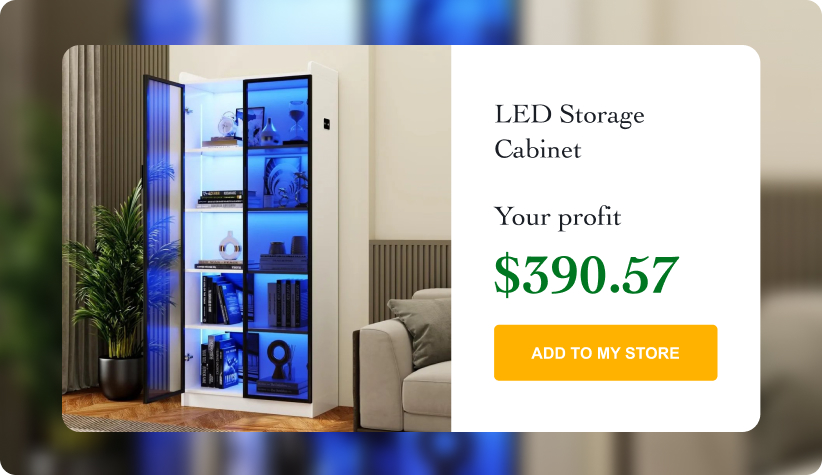 LED Storage Cabinet
