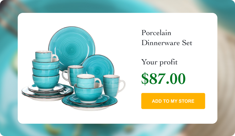 Porcelain Dinnerware Set