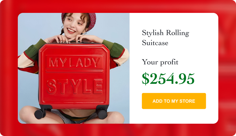 Stylish Rolling Suitcase