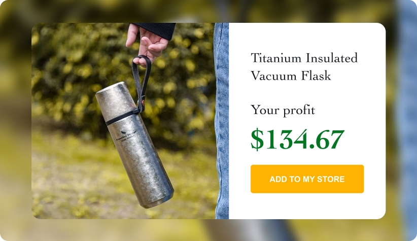 Titanium Insulated Vacuum Flask