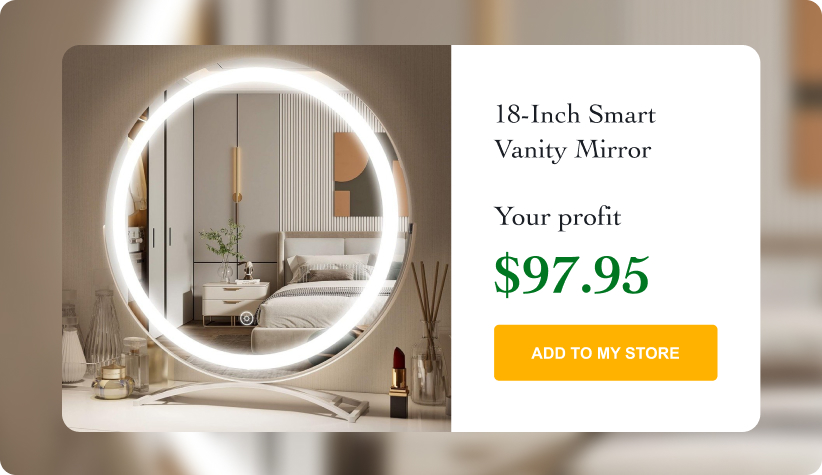 18-Inch Smart Vanity Mirror
