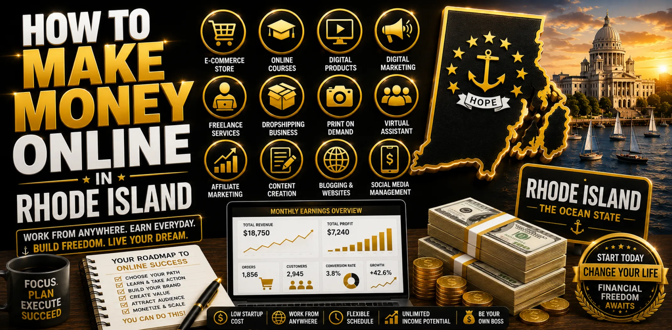 how-to-make-money-online-in-rhode-island