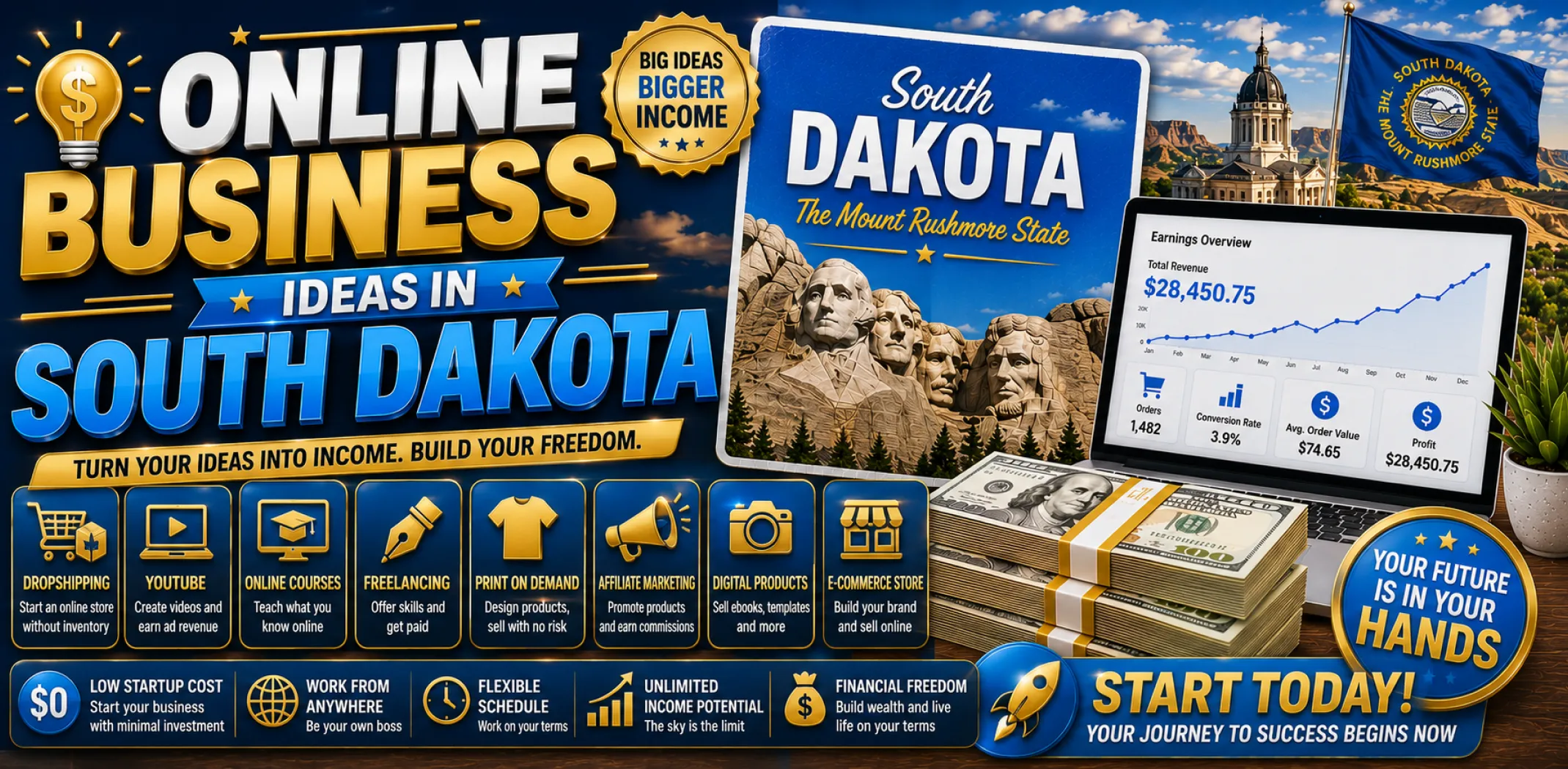 online-business-ideas-in-south-dakota