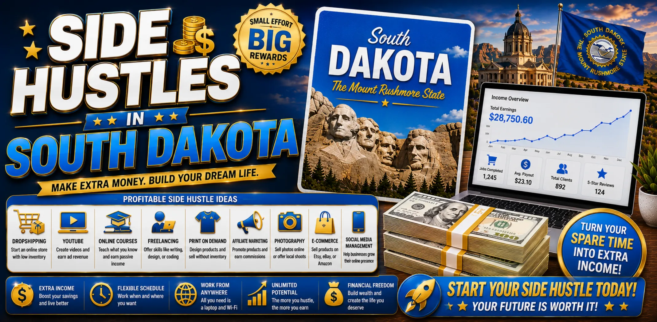side-hustles-in-south-dakota