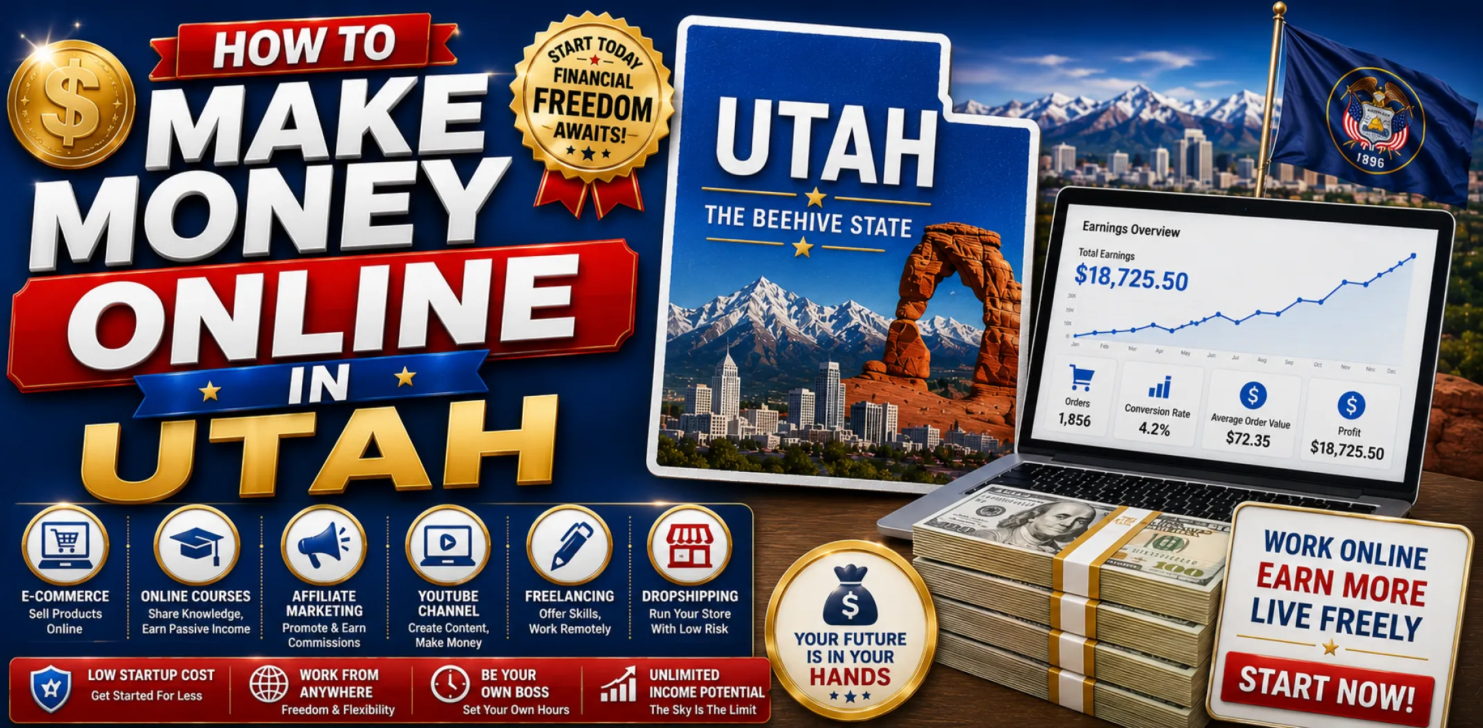 how-to-make-money-online-in-utah