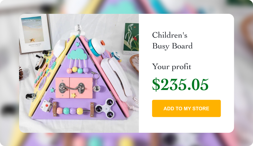 Children's Busy Board