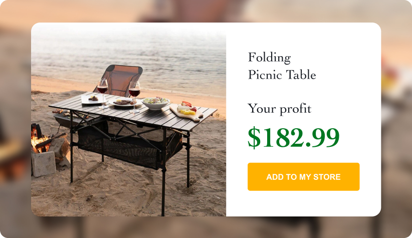 Folding Picnic Table