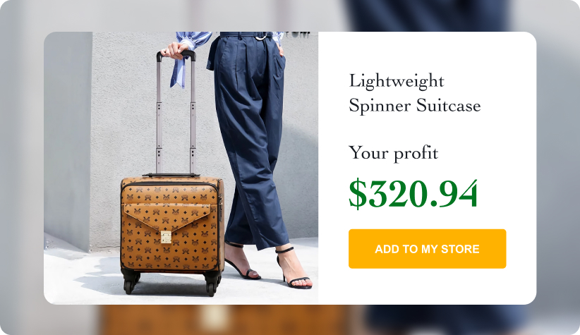 Lightweight Spinner Suitcase