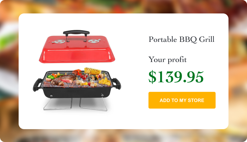 Portable BBQ Grill