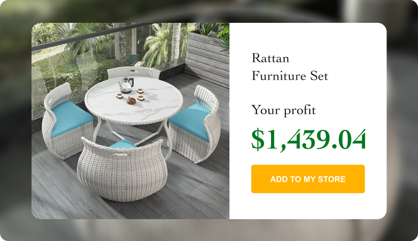 Rattan Furniture Set