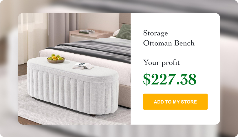 Storage Ottoman Bench