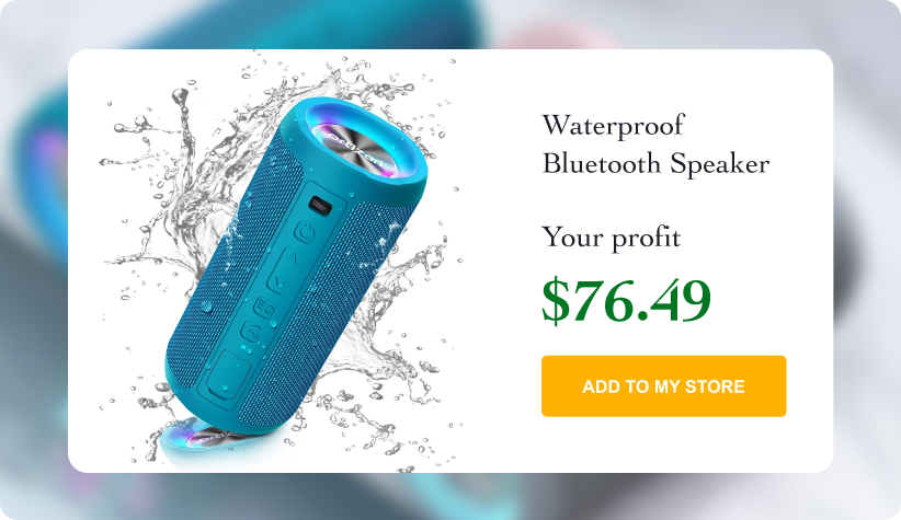 Waterproof Bluetooth Speaker