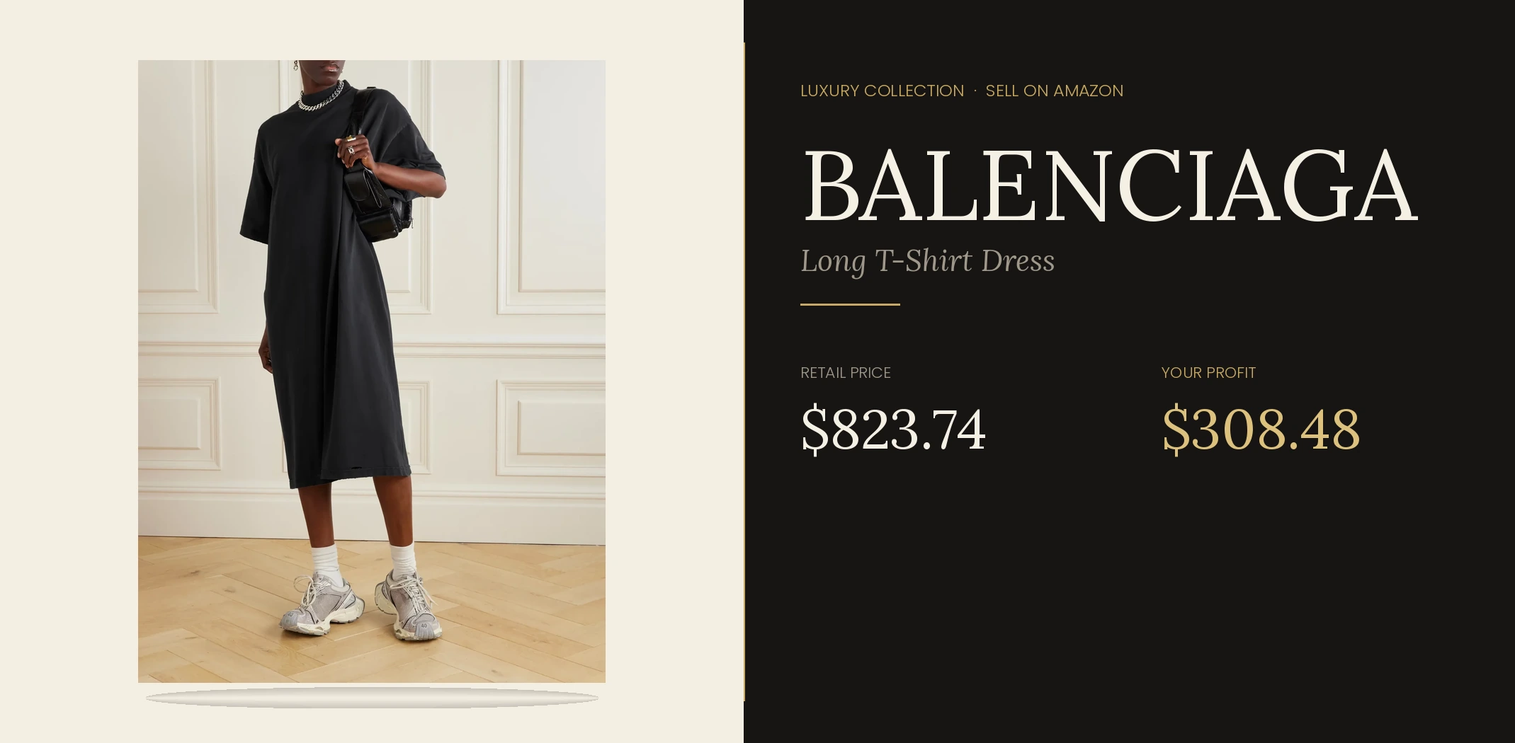 Balenciaga Long T-Shirt Dress&nbsp;