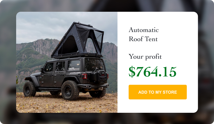Automatic Roof Tent