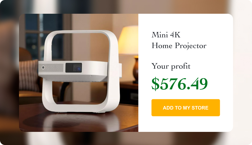 Mini 4K Home Projector