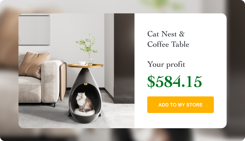 Cat Nest & Coffee Table