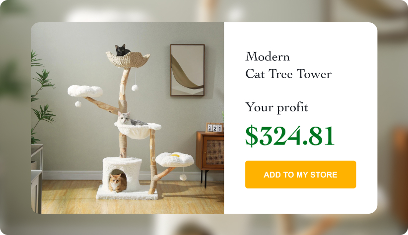 Modern Cat Tree Tower