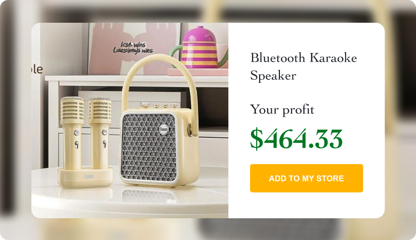 Bluetooth Karaoke Speaker