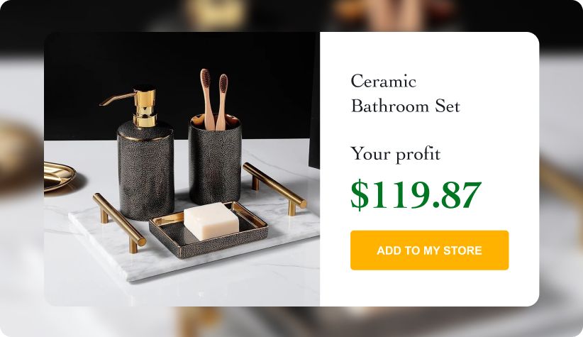 Ceramic Bathroom Set