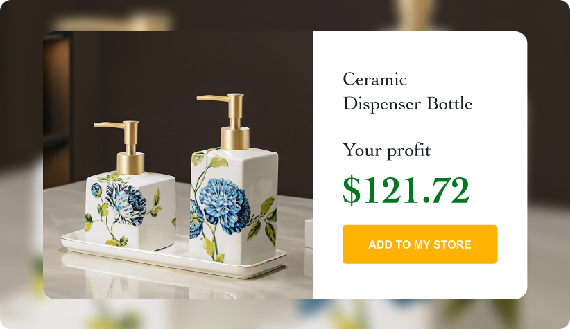Ceramic Dispenser Bottle