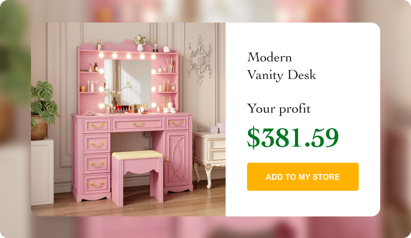 Modern Vanity Desk