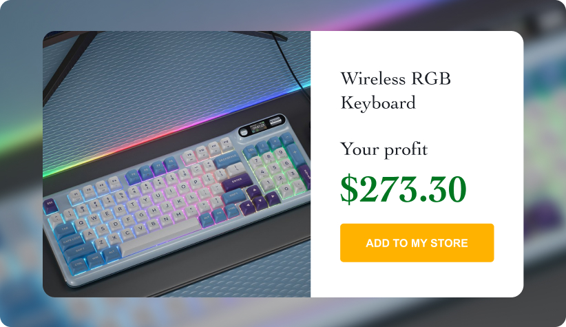 Wireless RGB Keyboard