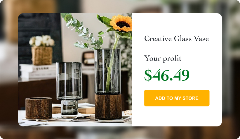 Creative Glass Vase