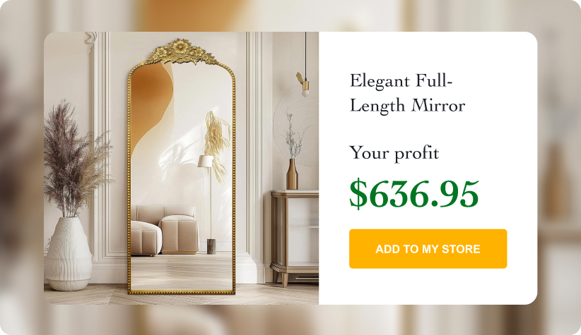 Elegant Full-Length Mirror