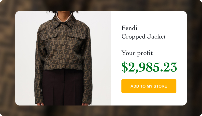 Fendi Cropped Jacket