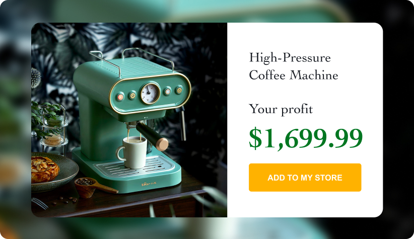 High-Pressure Coffee Machine