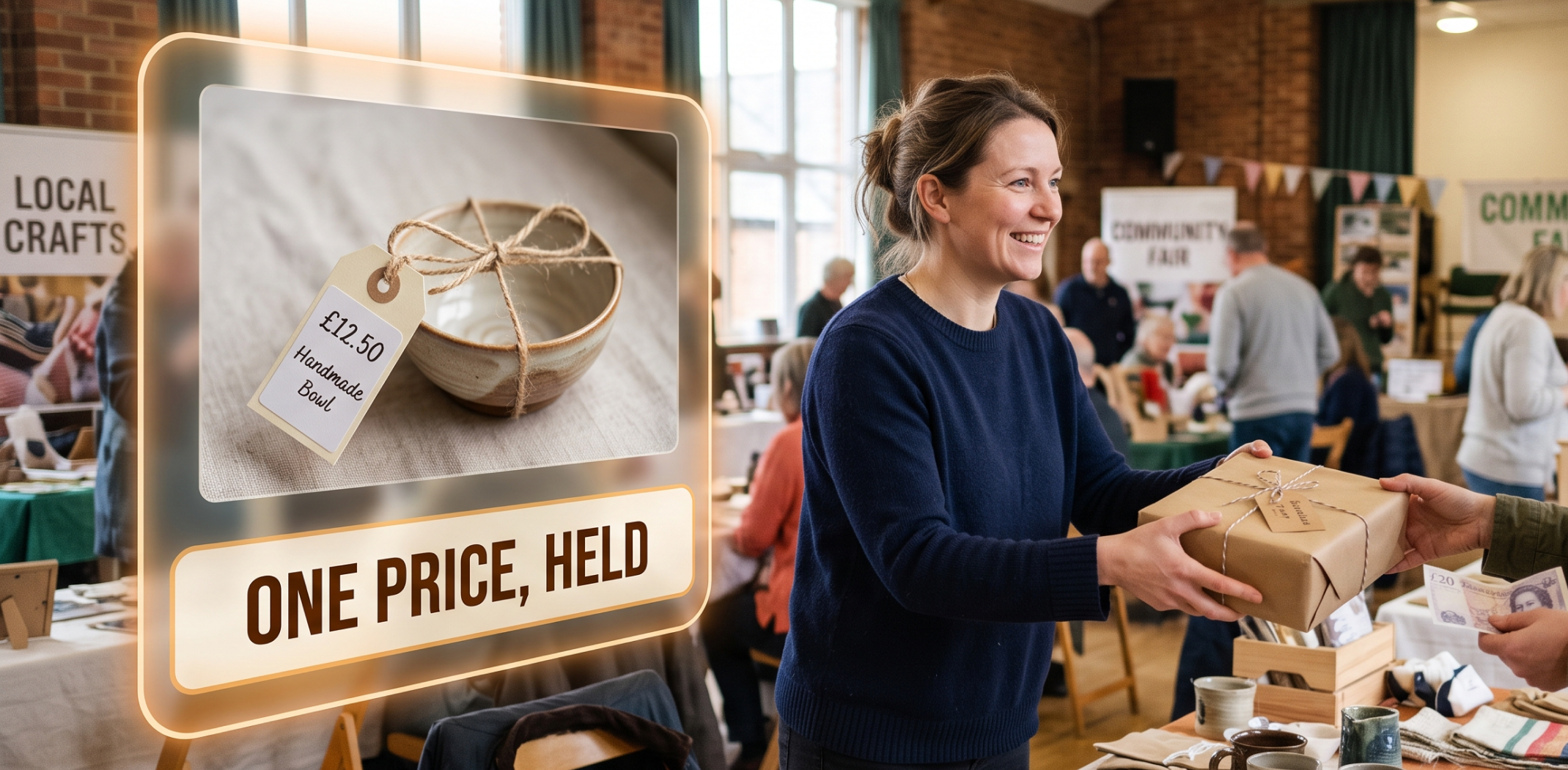 setting a first price and holding it