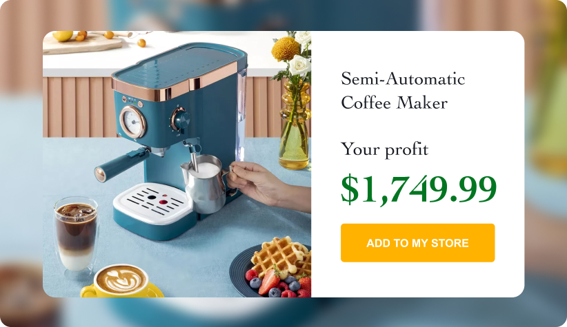 Semi-Automatic Coffee Maker