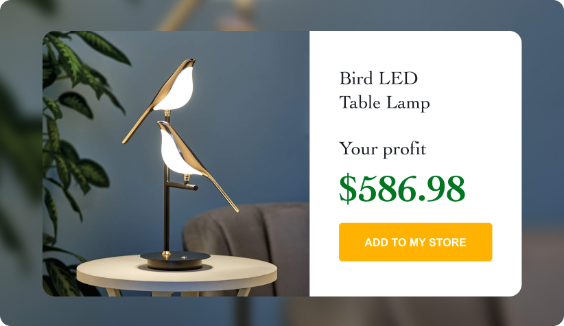 Bird LED Table Lamp