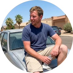 a delivery driver budgeting on his lowest week
